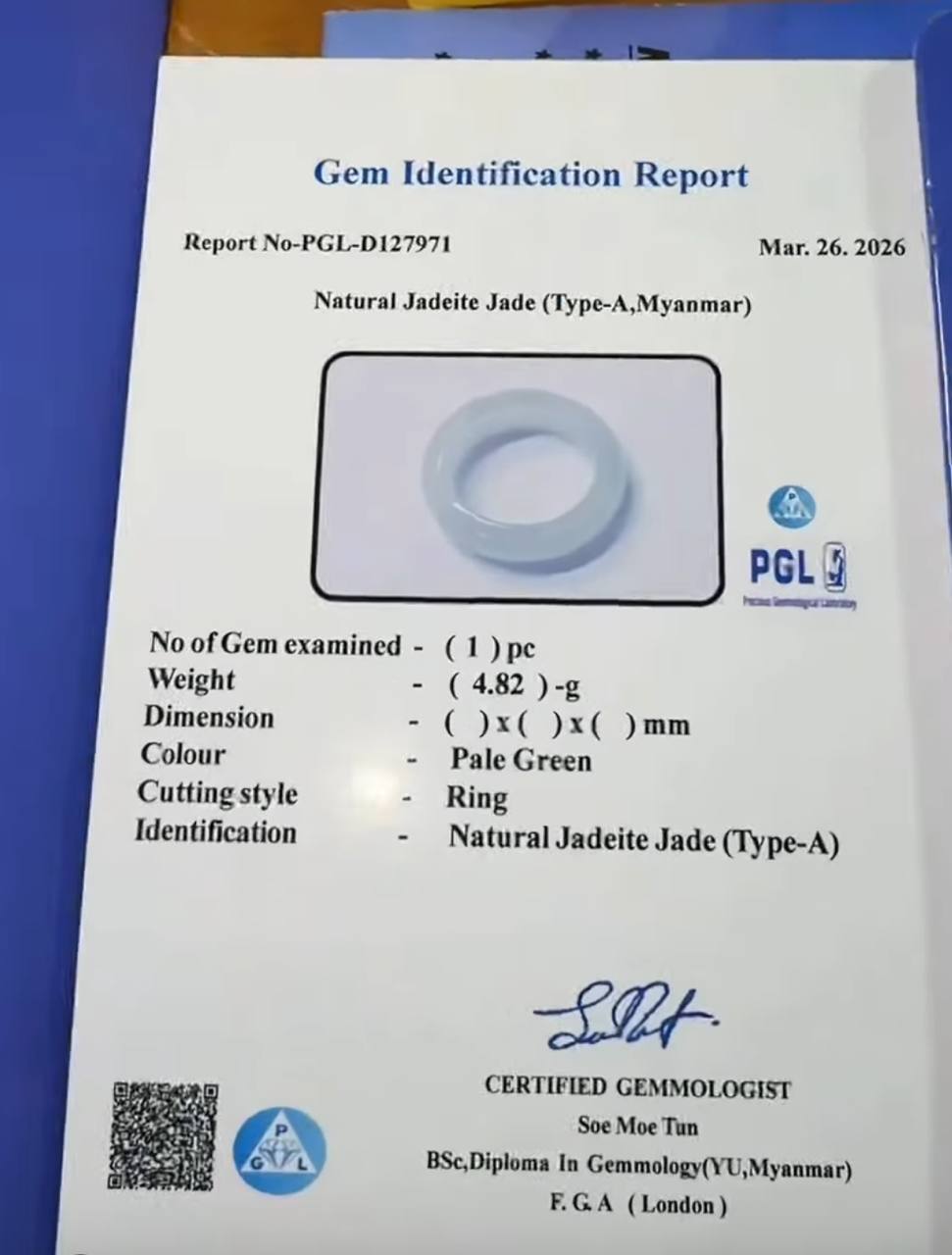 PGL Certificate